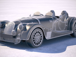 Morgan Plus 8 50th Anniversary 2018 Modelo 3D