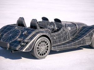 Morgan Plus 8 50th Anniversary 2018 Modelo 3D
