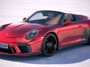 Porsche 911 Speedster 2019 Modelo 3D