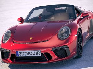 Porsche 911 Speedster 2019 Modelo 3D