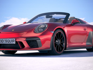 Porsche 911 Speedster 2019 Modelo 3D