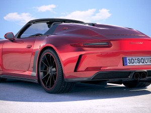 Porsche 911 Speedster 2019 Modelo 3D
