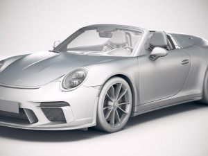 Porsche 911 Speedster 2019 Modelo 3D