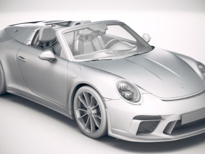 Porsche 911 Speedster 2019 Modelo 3D