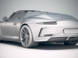 Porsche 911 Speedster 2019 Modelo 3D