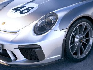 Porsche 911 Speedster 2019 Heritage Model 3D