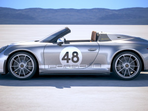 Porsche 911 Speedster 2019 Heritage Model 3D