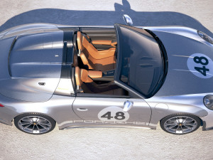 Porsche 911 Speedster 2019 Heritage Model 3D