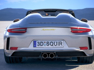 Porsche 911 Speedster 2019 Heritage Model 3D