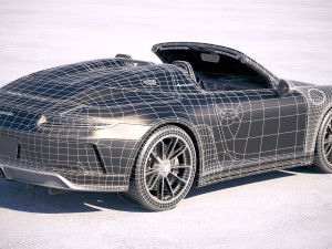 Porsche 911 Speedster 2019 Heritage Model 3D