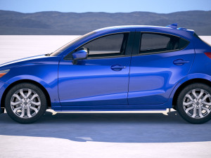 Toyota Yaris Hatchback US 2020 3D 모델