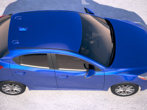 Toyota Yaris Hatchback US 2020 3D 모델