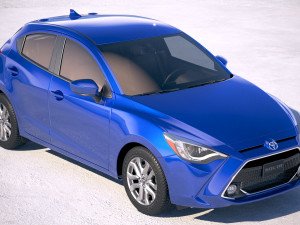 Toyota Yaris Hatchback US 2020 3D 모델
