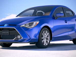 Toyota Yaris Hatchback US 2020 3D 모델