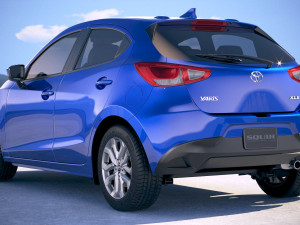 Toyota Yaris Hatchback US 2020 3D 모델