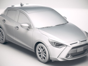 Toyota Yaris Hatchback US 2020 3D 모델