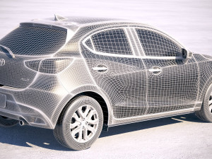 Toyota Yaris Hatchback US 2020 3D 모델