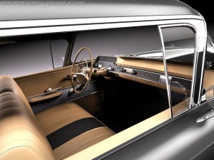 Chevrolet Bel Air 1958 Model 3D