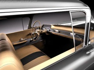 Chevrolet Bel Air 1958 3D Model