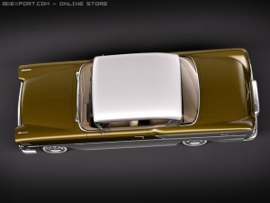Chevrolet Bel Air 1958 Model 3D