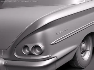 Chevrolet Bel Air 1958 3D Model