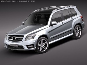 Mercedes-Benz GLK AMG 2010 Modelo 3D