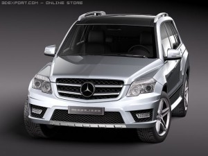 Mercedes-Benz GLK AMG 2010 Modello 3D