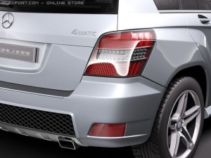 Mercedes-Benz GLK AMG 2010 Modello 3D