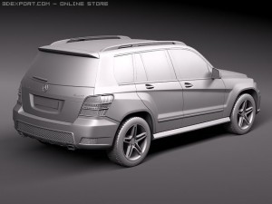 Mercedes-Benz GLK AMG 2010 Modello 3D
