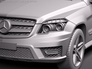 Mercedes-Benz GLK AMG 2010 Modello 3D