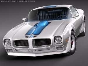 Pontiac Firebird Trans Am 1970-1973 Modelo 3D