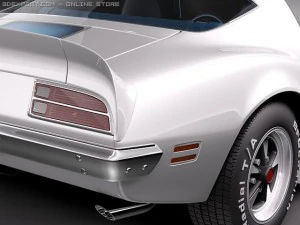 Pontiac Firebird Trans Am 1970-1973 3D Model