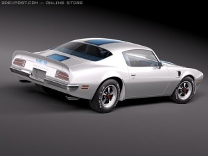 Pontiac Firebird Trans Am 1970-1973 Modelo 3D
