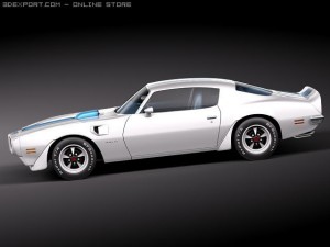 Pontiac Firebird Trans Am 1970-1973 Modelo 3D