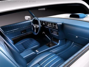 Pontiac Firebird Trans Am 1970-1973 3D Model