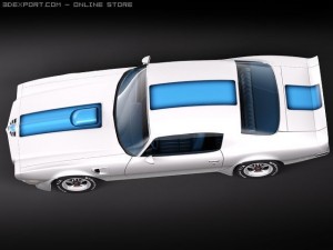 Pontiac Firebird Trans Am 1970-1973 Modelo 3D