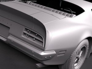 Pontiac Firebird Trans Am 1970-1973 Modelo 3D
