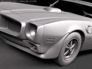 Pontiac Firebird Trans Am 1970-1973 Modelo 3D