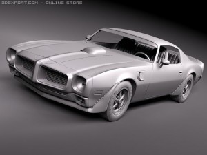Pontiac Firebird Trans Am 1970-1973 Modelo 3D