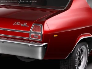 Chevrolet Chevelle SS 1969 3D Model