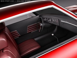 Chevrolet Chevelle SS 1969 3Dモデル