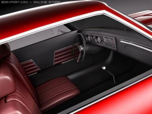 Chevrolet Chevelle SS 1969 3D Model