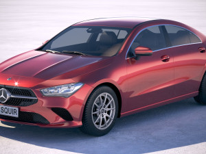 Mercedes-Benz CLA Basic 2020 3D Model