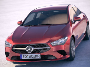 Mercedes-Benz CLA Basic 2020 Modelo 3D
