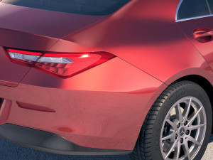 Mercedes-Benz CLA Basic 2020 Modelo 3D