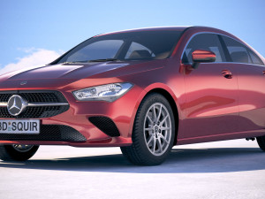 Mercedes-Benz CLA Basic 2020 Modelo 3D