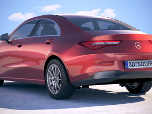 Mercedes-Benz CLA Basic 2020 Modelo 3D
