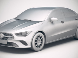 Mercedes-Benz CLA Basic 2020 Modelo 3D