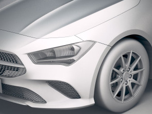 Mercedes-Benz CLA Basic 2020 Modelo 3D