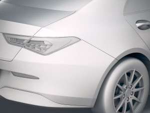 Mercedes-Benz CLA Basic 2020 Modelo 3D